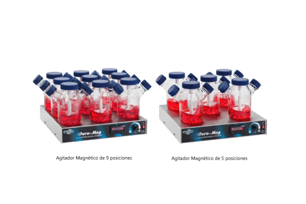 Gama Dura-MAG Equipo - Paralab Bio distribuye agitadores magnéticos en España